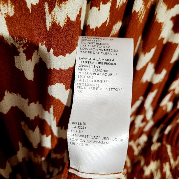 Cleobella Karina Mini Dress in Ginger - Picture 9 of 9